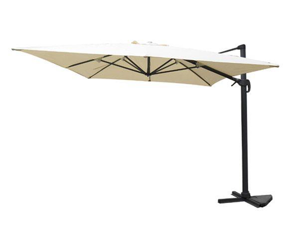 Parasol en toile déporté rectangulaire Parasol en toile déporté rectangulaire