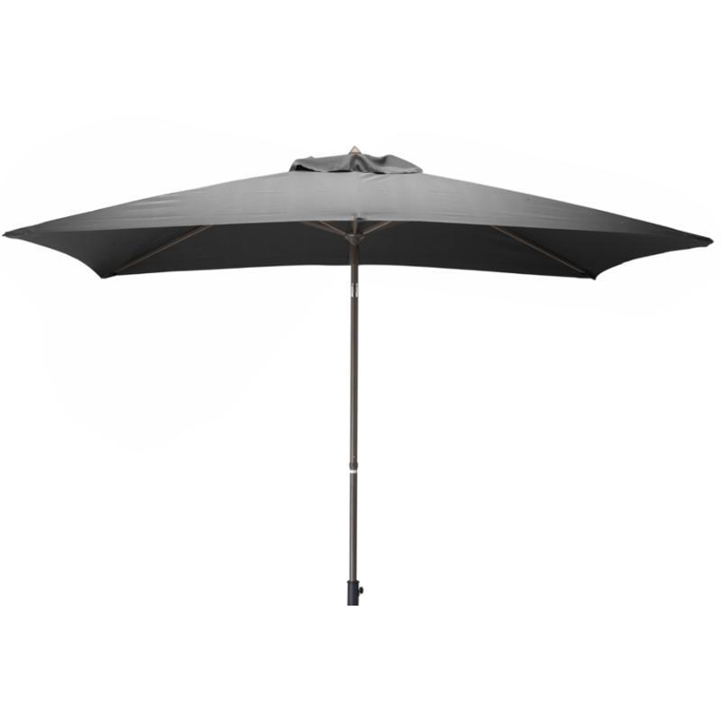 Parasol droit rectangulaire en aluminium 300x200cm