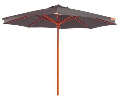 Parasol gris en bois 350 cm Bilbao