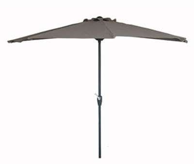 Parasol de balcon demi-cercle CAPO toile beige
