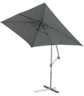Parasol Déporté 3 x 2 m Gris Parasol Déporté 3 x 2 m Gris