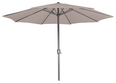 Parasol droit taupe Parasol droit taupe
