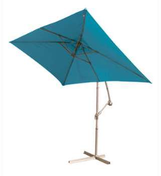 Parasol Déporté Super King 3 x 2 m Bleu Pétrole Parasol Déporté Super King