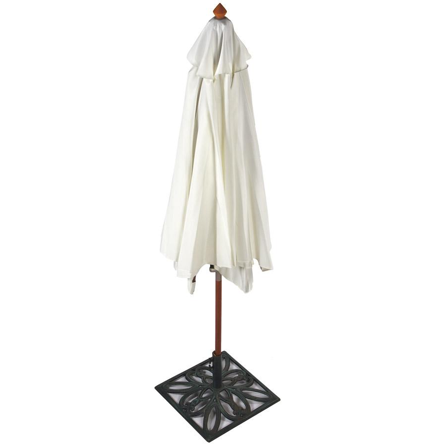 Parasol hexagonal OMBRA naturel en toile polyester Parasol hexagonal OMBRA naturel