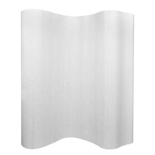 VidaXL Paravent en bambou blanc