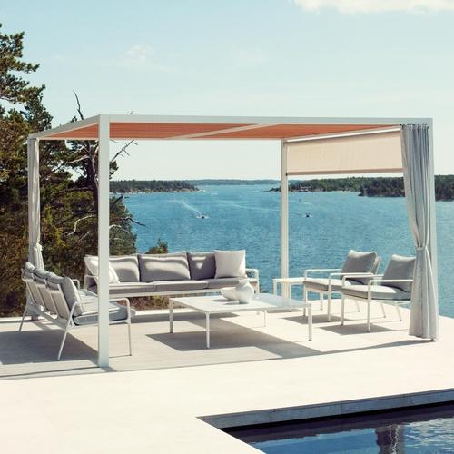 Landscape Pavillon - châssis blanc/incl. 1 store b