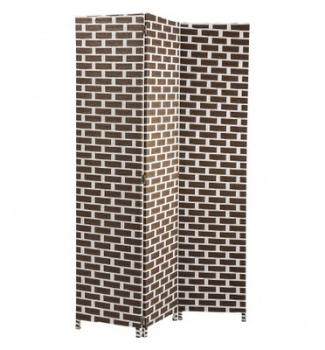Paravent design en bois papier tressé Rusty 175 cm Paravent design en bois papier