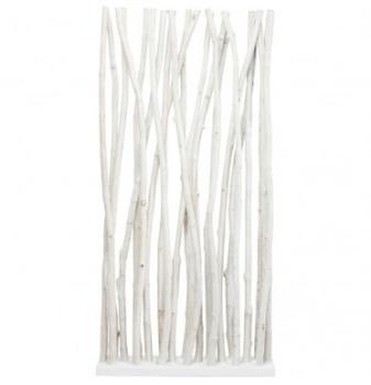 Paravent design en bois massif d acacia/vernis Sla