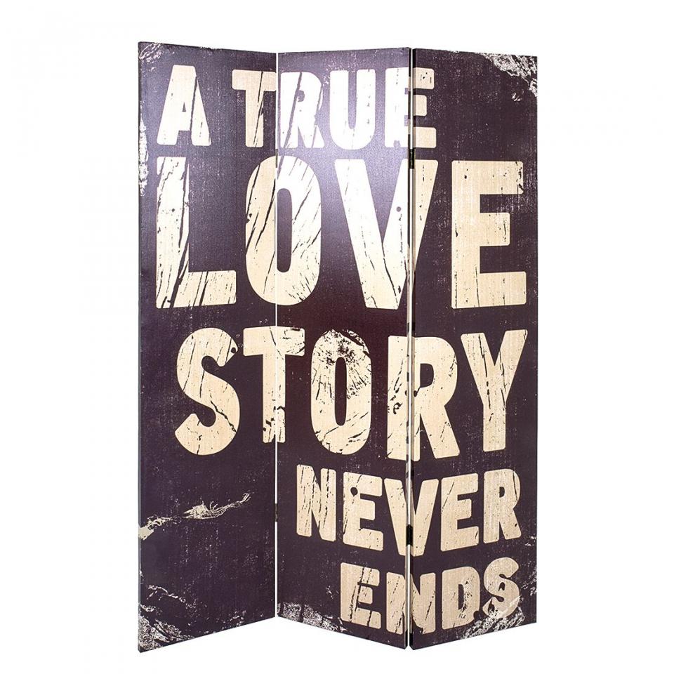 Paravent Love Story