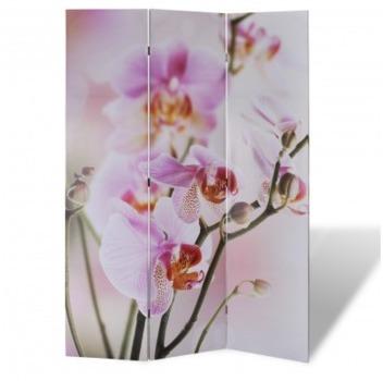VidaXL Paravent 120 x 180 fleurs
