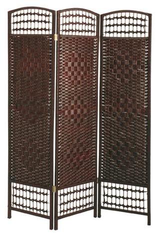 Paravent de 3 pans en bois L120 x H170 x P2 cm