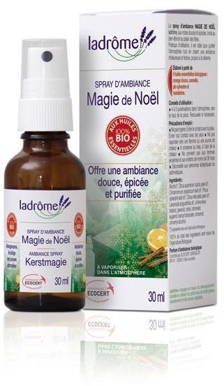 Ladrôme Spray d ambiance BIO Magie de Noël spray 30ml Ladrôme Spray d ambiance BIO