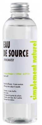 Recharge pour diffuseur de parfum eau de source