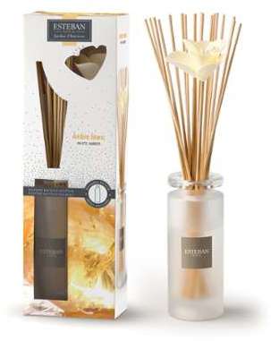 Diffuseur de parfum à bâtonnets ambre blanc 75ml Diffuseur de parfum à bâtonnets