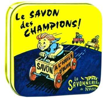 Savon Verveine 100 g et Boite Métal Pub Ancienne C