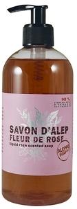 Savon d?Alep liquide fleur de rose 1 L