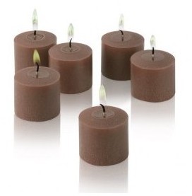 Bougie votive - Bois de santal et vanille