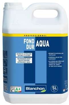 Fond dur aqua incolore 5L - Blanchon