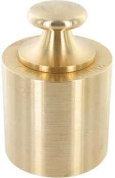 Poids individuel rond laiton - 1 kg Poids individuel rond laiton