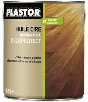 Huile cire parquet Décoprotect Plastor Teck (2 5L) Huile cire parquet Décoprotect
