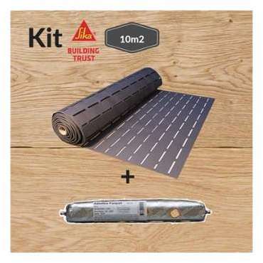 Kit Sous-couche + Colle cordon - Sika 10m²