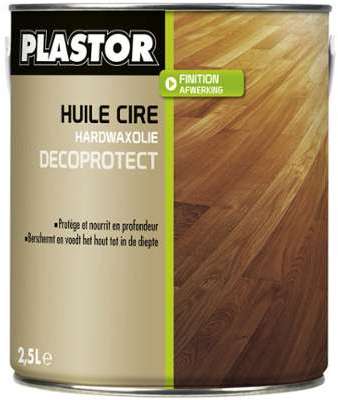 Huile cire parquet Décoprotect Plastor Noir (2.5L)