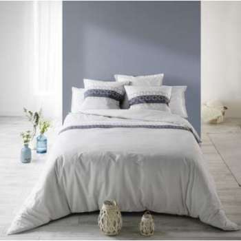 Parure Housse de Couette SOFIA 100 Coton 57fils cm Parure Housse de Couette SOFIA