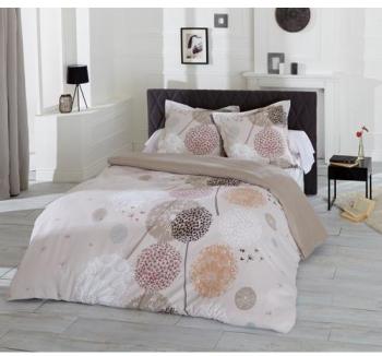 Parure housse de couette 200x200 cm + 2 taies dor