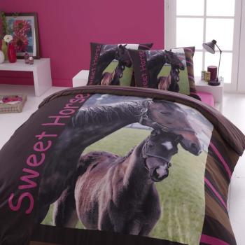 Parure housse de couette 100% coton - Mon Cheval 2