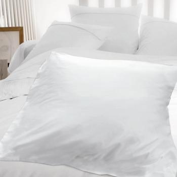 Housse dédredon uni 140x150 cm 100% coton ALTO Bl