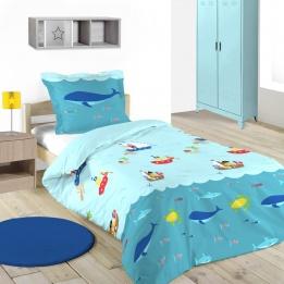 Housse de couette et une taie (140 cm) Jack