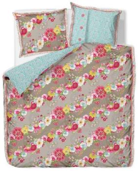 Parure housse de couette 240x220 cm + 2 taies dor
