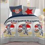Housse de couette Moto Bikers et une taie