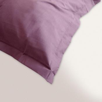 Taie doreiller uni 80x50 cm 100% coton ALTO Raisi