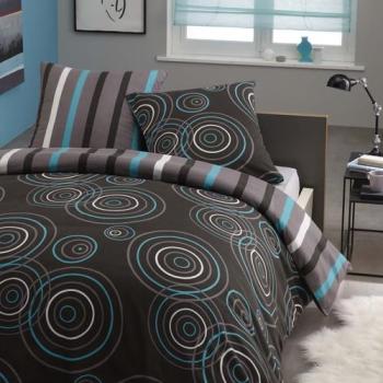 Parure housse de couette FLANELLE 100% coton - Ron
