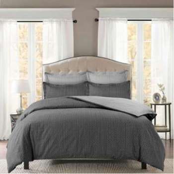 Housse de Couette Satin de Coton Imprimée SVEA Housse de Couette Satin de
