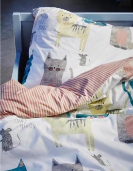 Parure de lit enfant Meow Multi