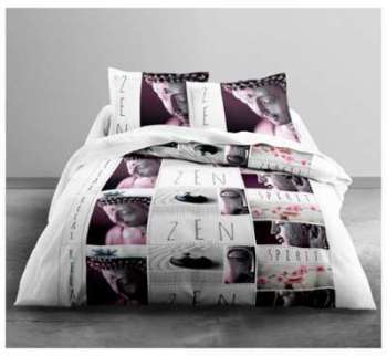 Parure de lit spirit zen 240x220 - Today