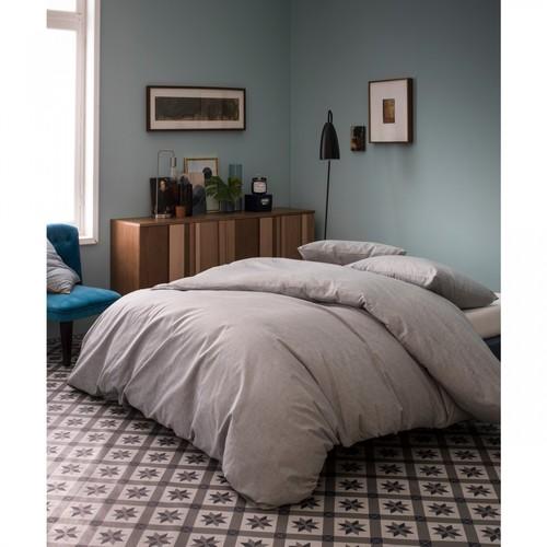 Parure de lit taupe 240x220 - Today