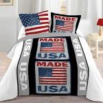 Housse de couette New York Made USA et une taie