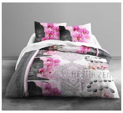 Parure de lit rester zen 240x220 - Today