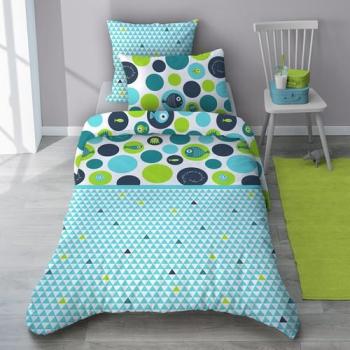 Parure de lit garçon P ti Poisson bleu Parure de lit garçon P ti