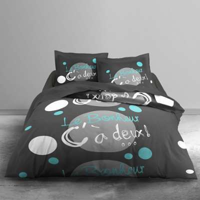 Parure de lit A 2 Housse de couette 240 x 220 cm +