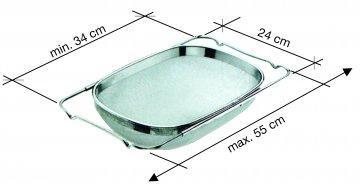 Passoire Inox Extensible