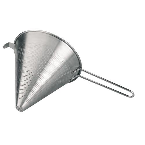 Passoire chinois 18 cm inox avec support - manche fil Passoire chinois 18 cm inox