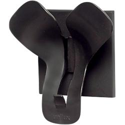 Patère murale simple ABS Unilux 13 5 (H) cm Noir Patère murale simple ABS Unilux
