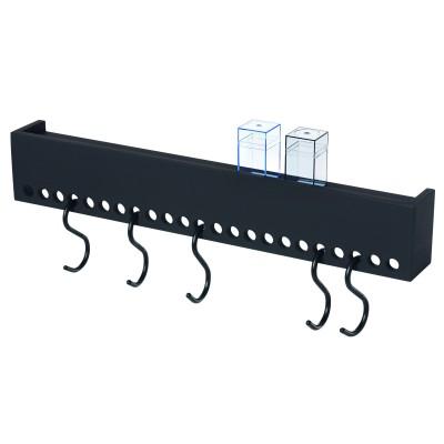 Patère Etagère So Hooked Wall Rack Noir Nomess Cop