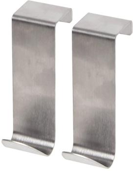 Lot de 2 patères crochets pour placard en acier in