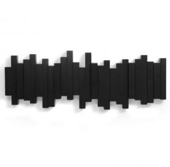 Patère Sticks Noir Multi Hook Umbra