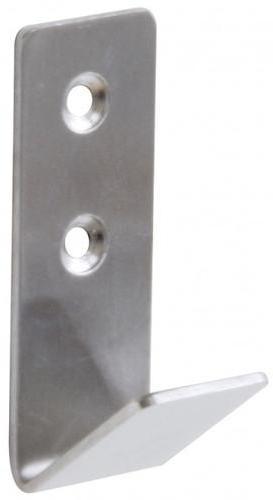 Patère à fixer 1 tête en inox Inox brossé PLANETE BAIN Patère à fixer 1 tête en inox